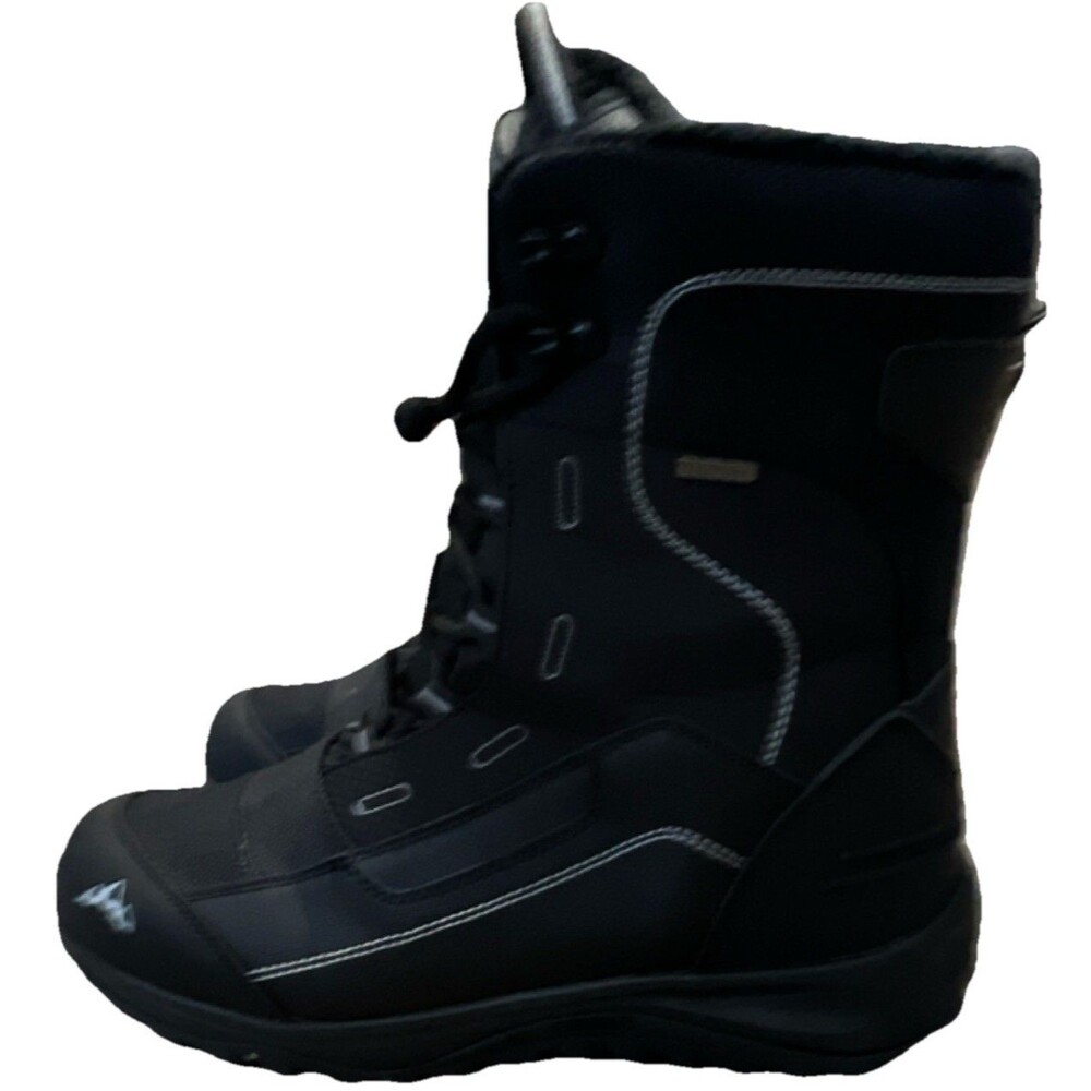 Rockmark Men's Black Snowboard Boots Size 10 Lace Traditional OXM422